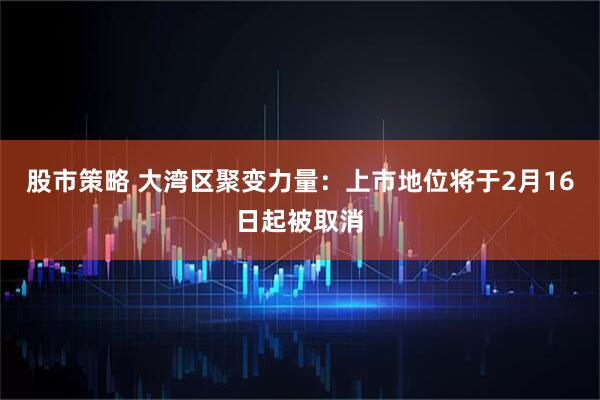 股市策略 大湾区聚变力量：上市地位将于2月16日起被取消